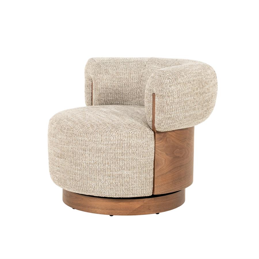 Fauteuil Nila bruin - taupe Vanu - Afbeelding 3