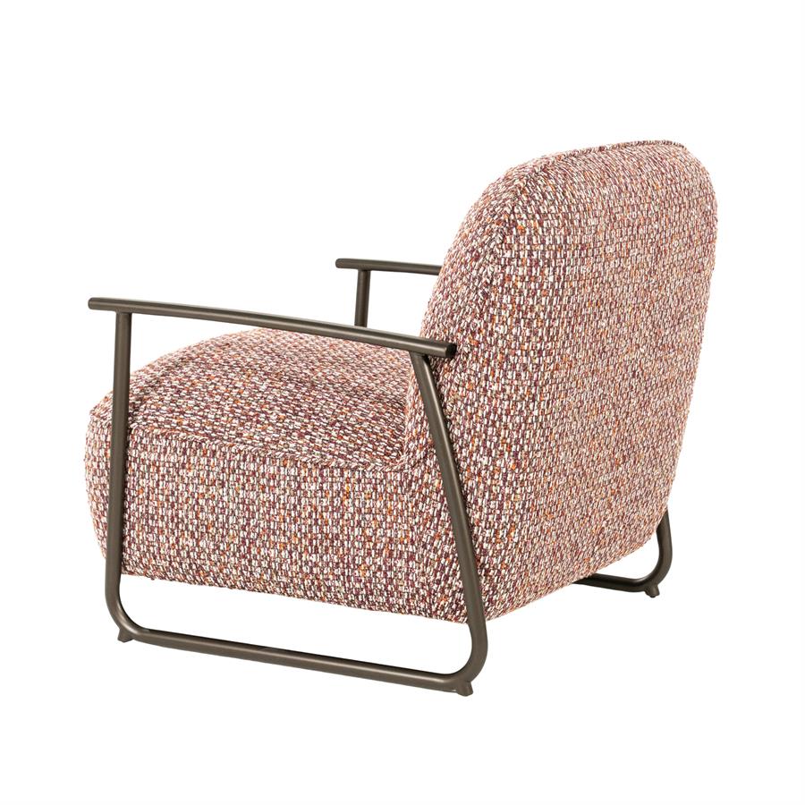 Fauteuil Norel - rood Vive - Afbeelding 4