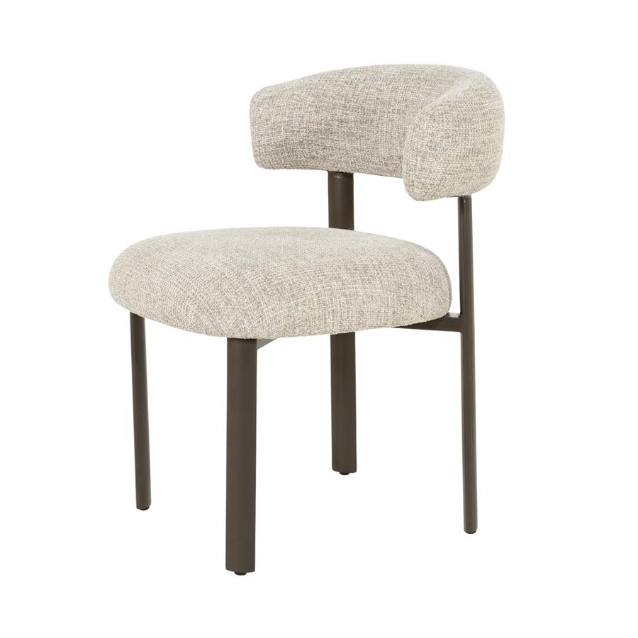 Stoel Bettina - taupe Veso - Afbeelding 2