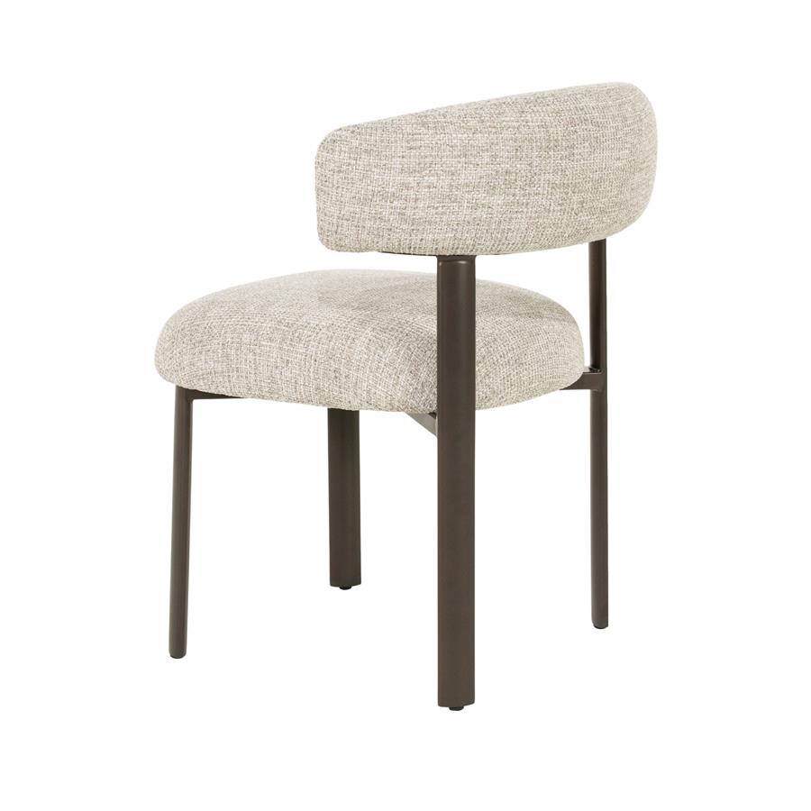 Stoel Bettina - taupe Veso - Afbeelding 4