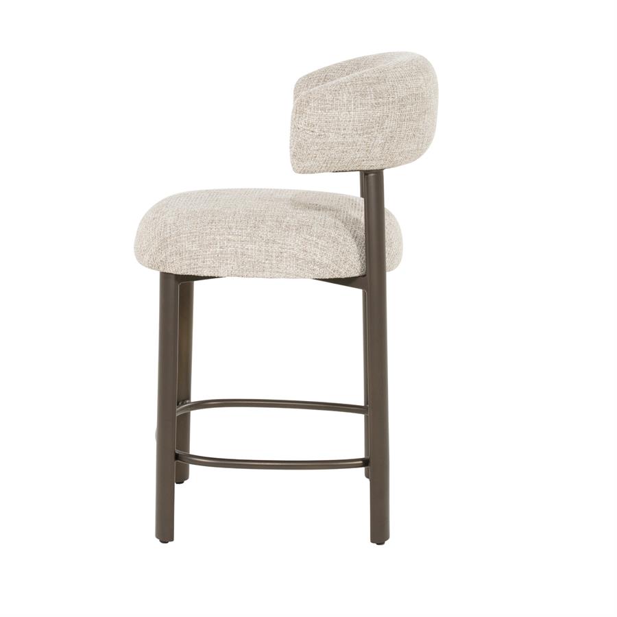 Barstoel Bettina - taupe Veso - Afbeelding 3