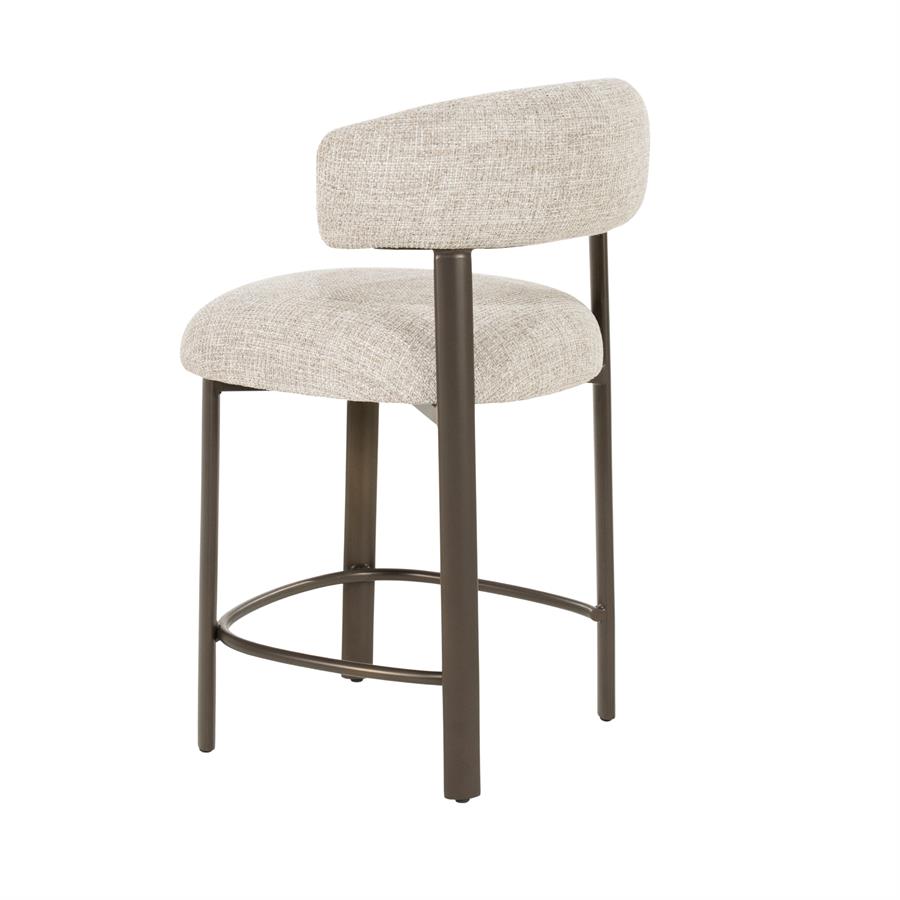 Barstoel Bettina - taupe Veso - Afbeelding 4