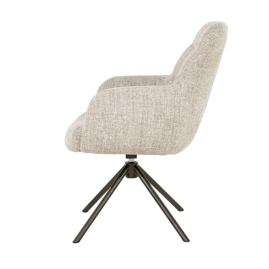 Stoel Sepp - taupe Veso - Afbeelding 3