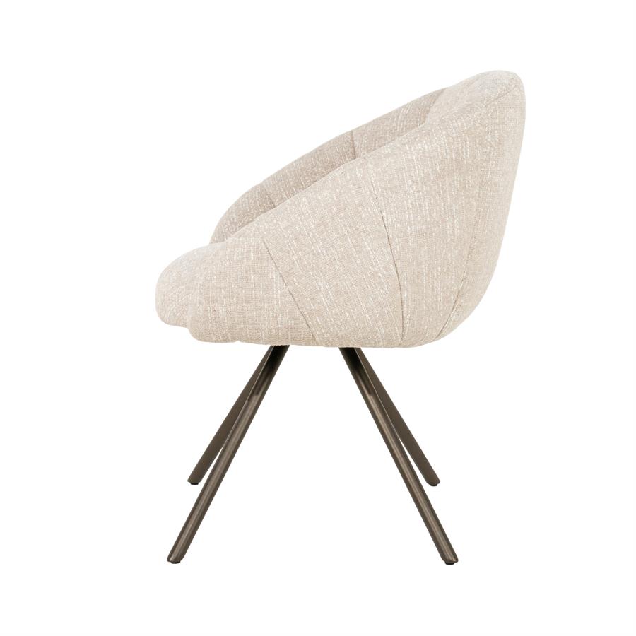 Stoel Tara - beige Punto - Afbeelding 3
