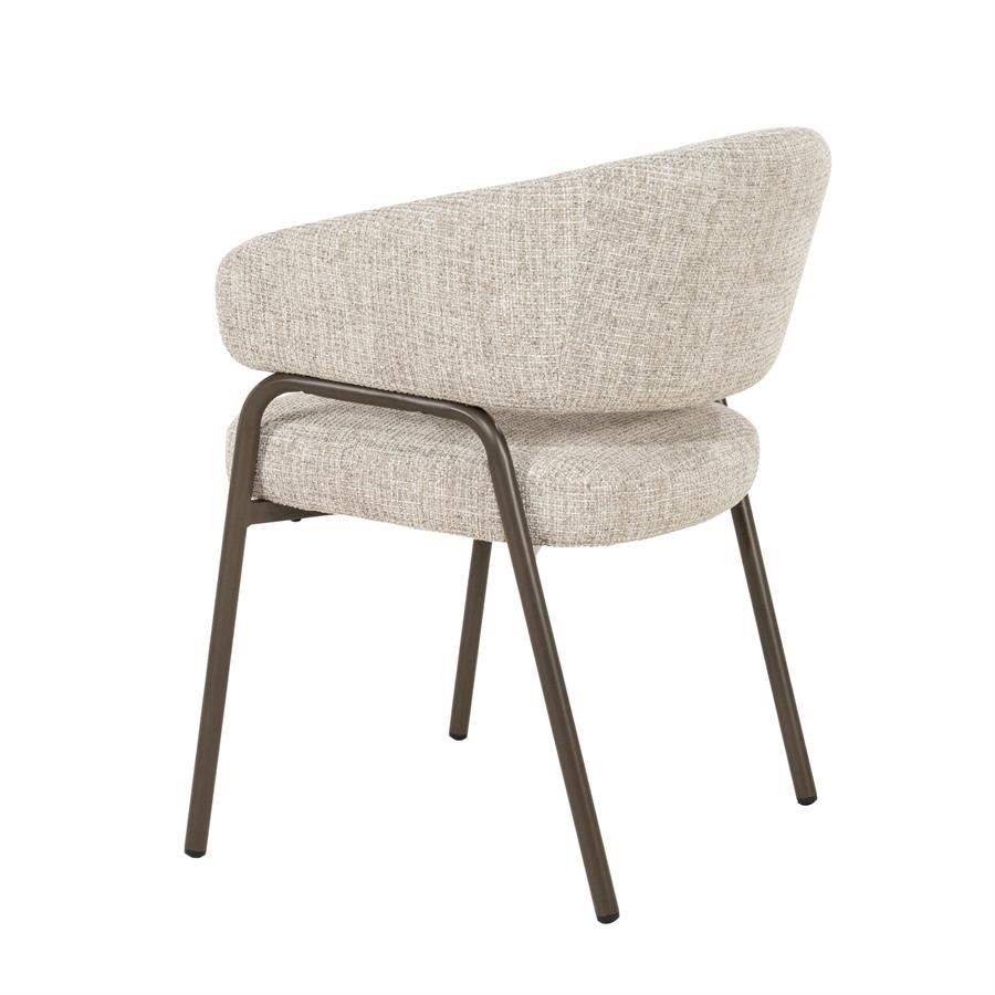 Stoel Fabrice - taupe Veso - Afbeelding 4