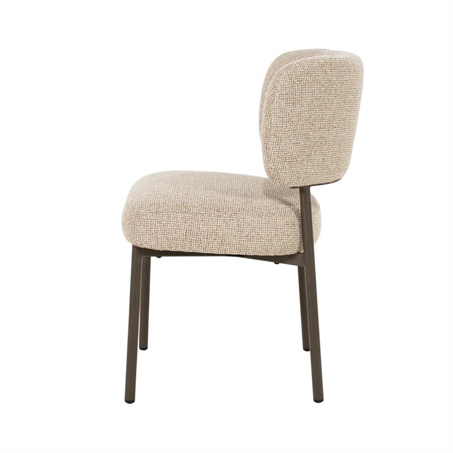 Stoel Marlon - taupe Veris - Afbeelding 3