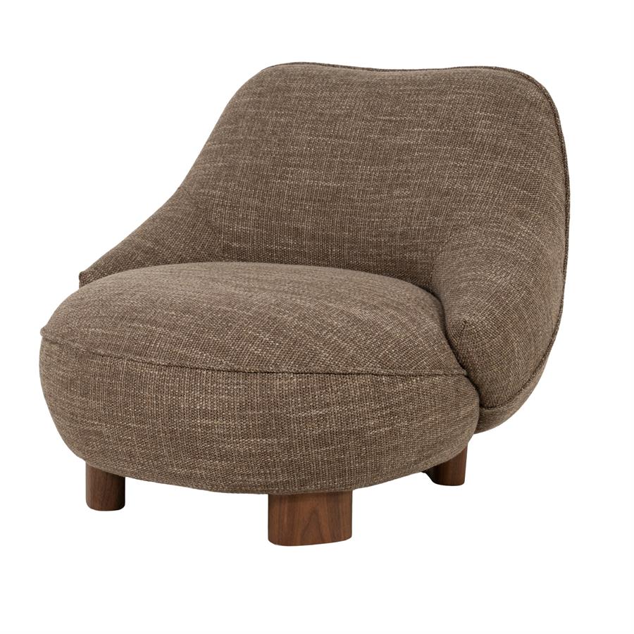 Fauteuil Lina - bruin Vanu