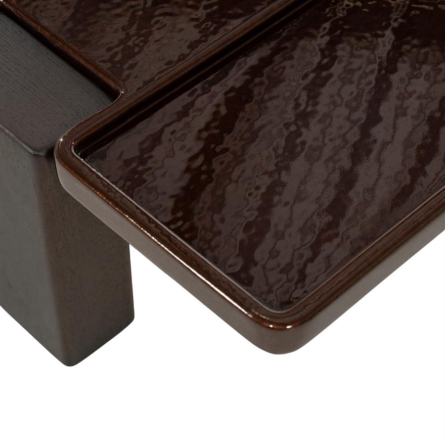 Salontafel Macy - bruin - Afbeelding 3