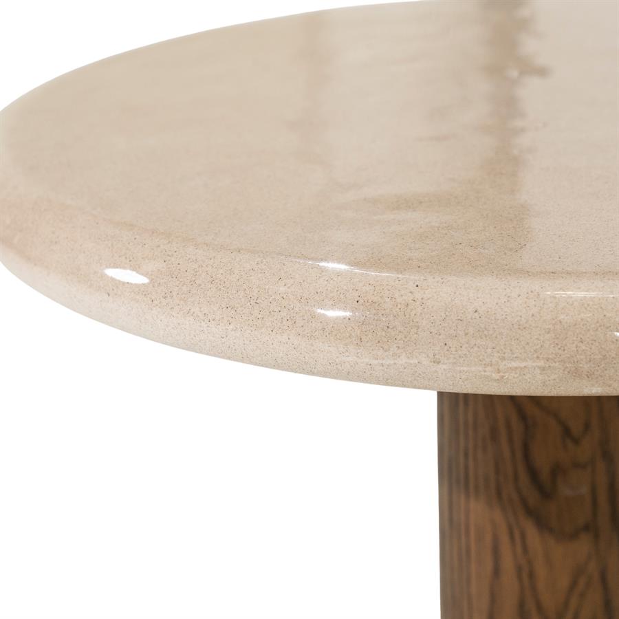 Bijzettafel Kyan - beige - Afbeelding 2