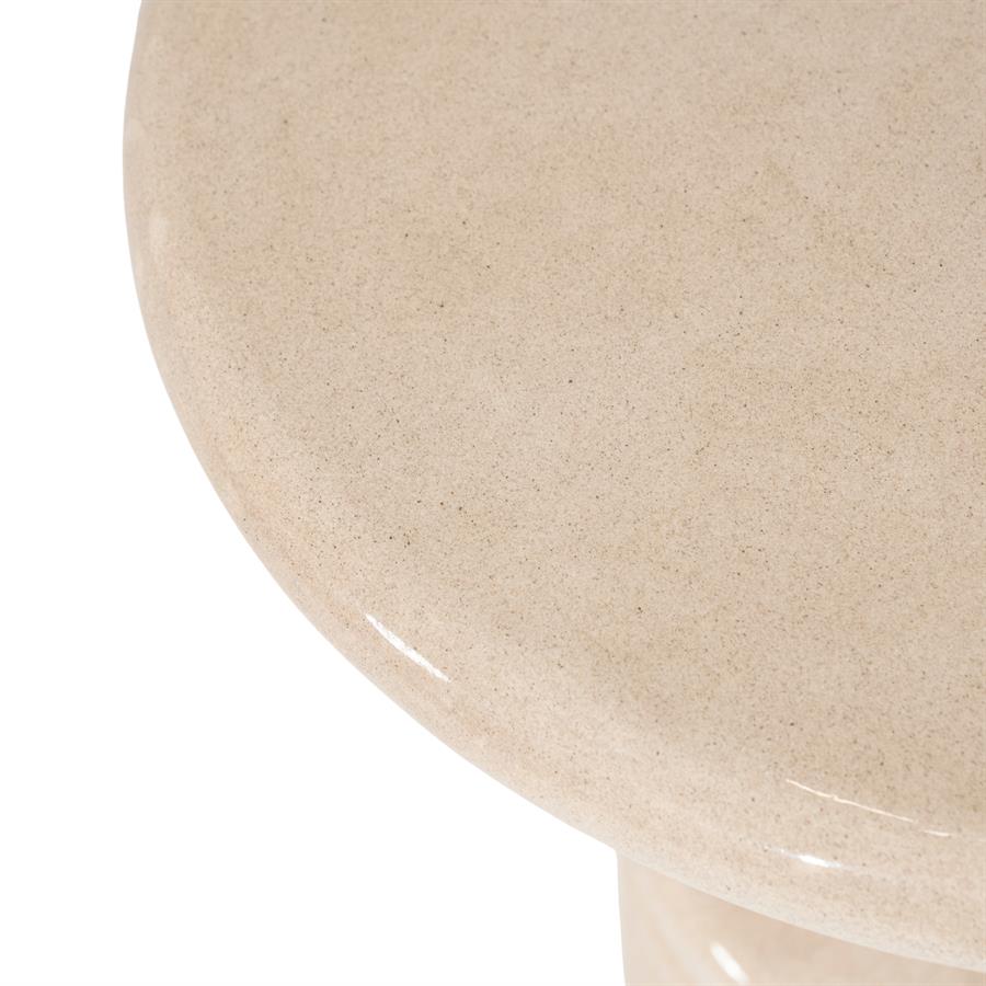 Bijzettafel Kyan - beige - Afbeelding 3