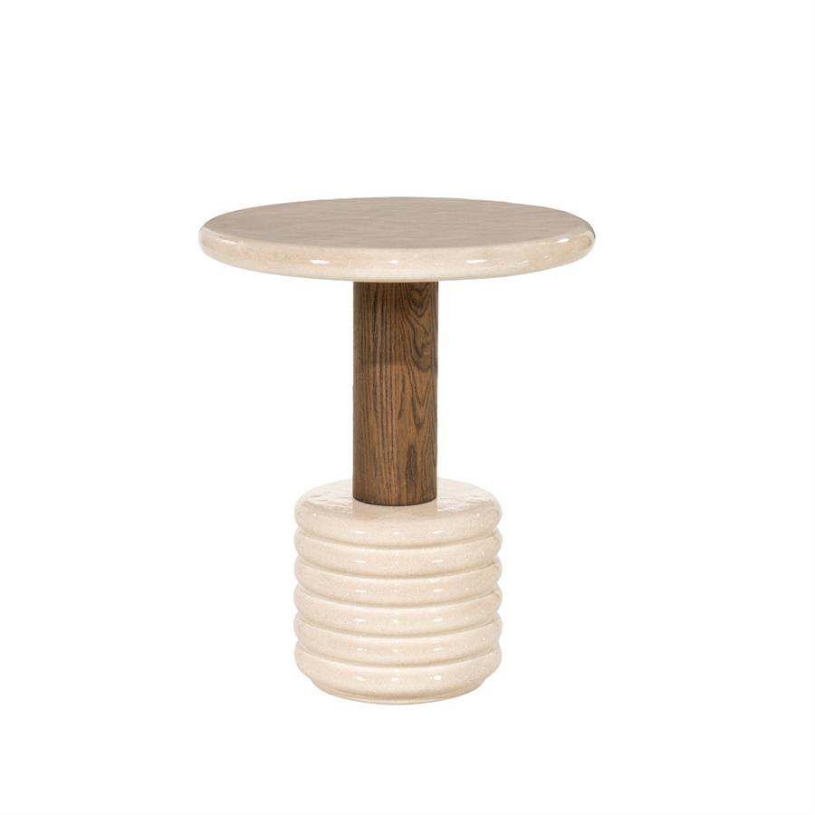 Bijzettafel Kyan - beige