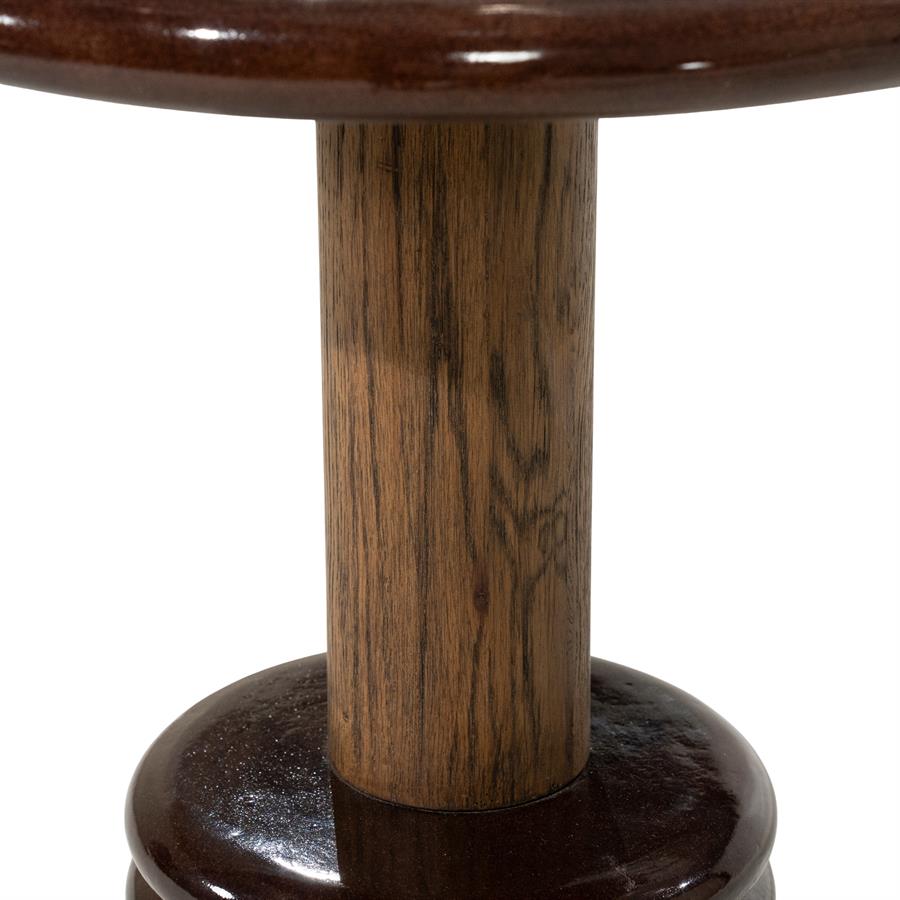 Bijzettafel Kyan - roodbruin - Afbeelding 3