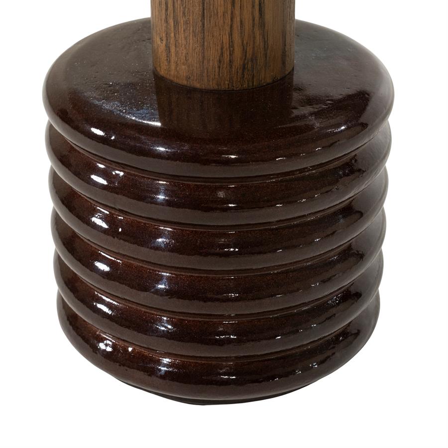 Bijzettafel Kyan - roodbruin - Afbeelding 4