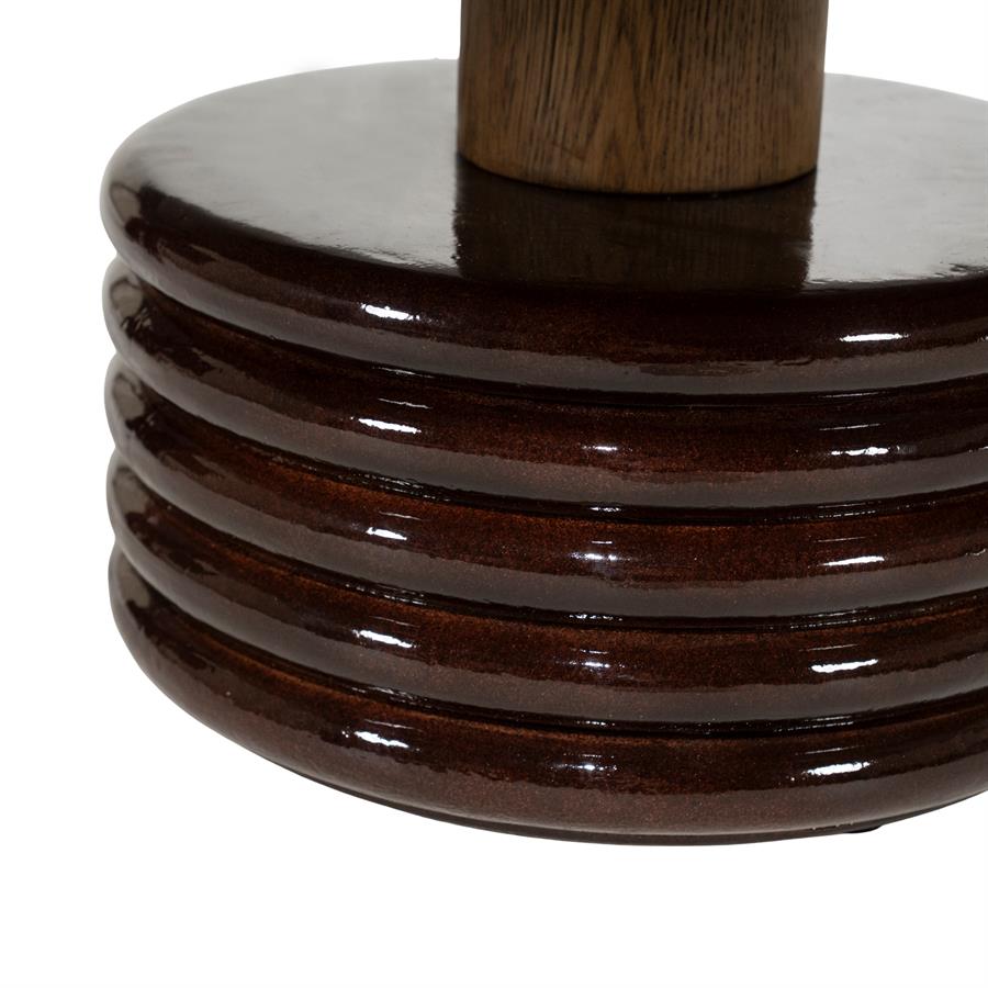 Salontafel Kyan - roodbruin - Afbeelding 4