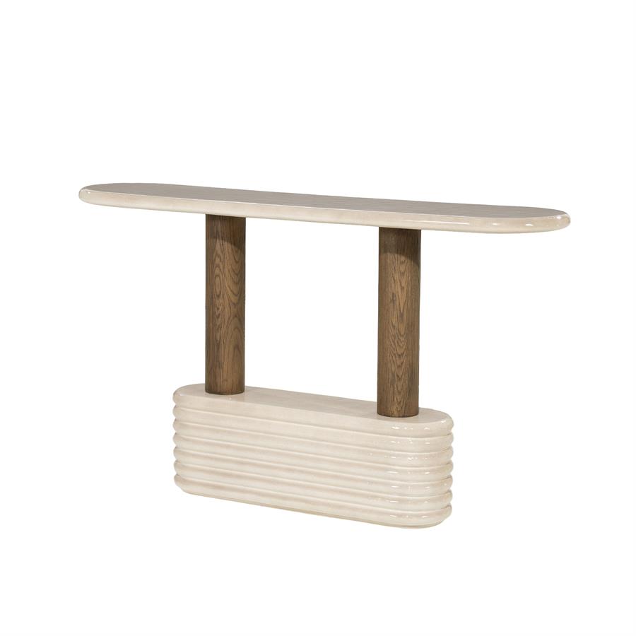 Sidetable Kyan - beige - Afbeelding 2