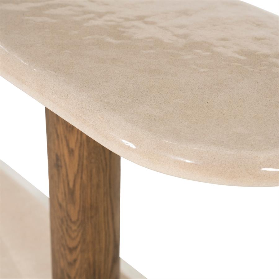 Sidetable Kyan - beige - Afbeelding 3