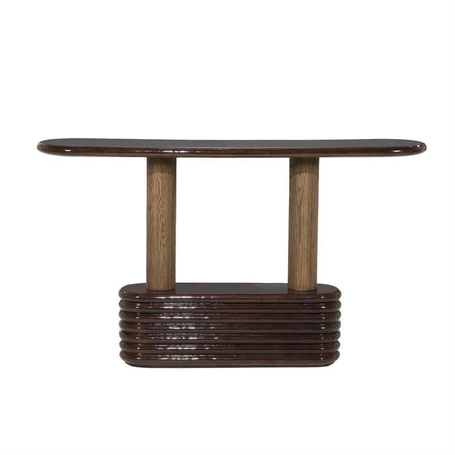 Sidetable Kyan - roodbruin