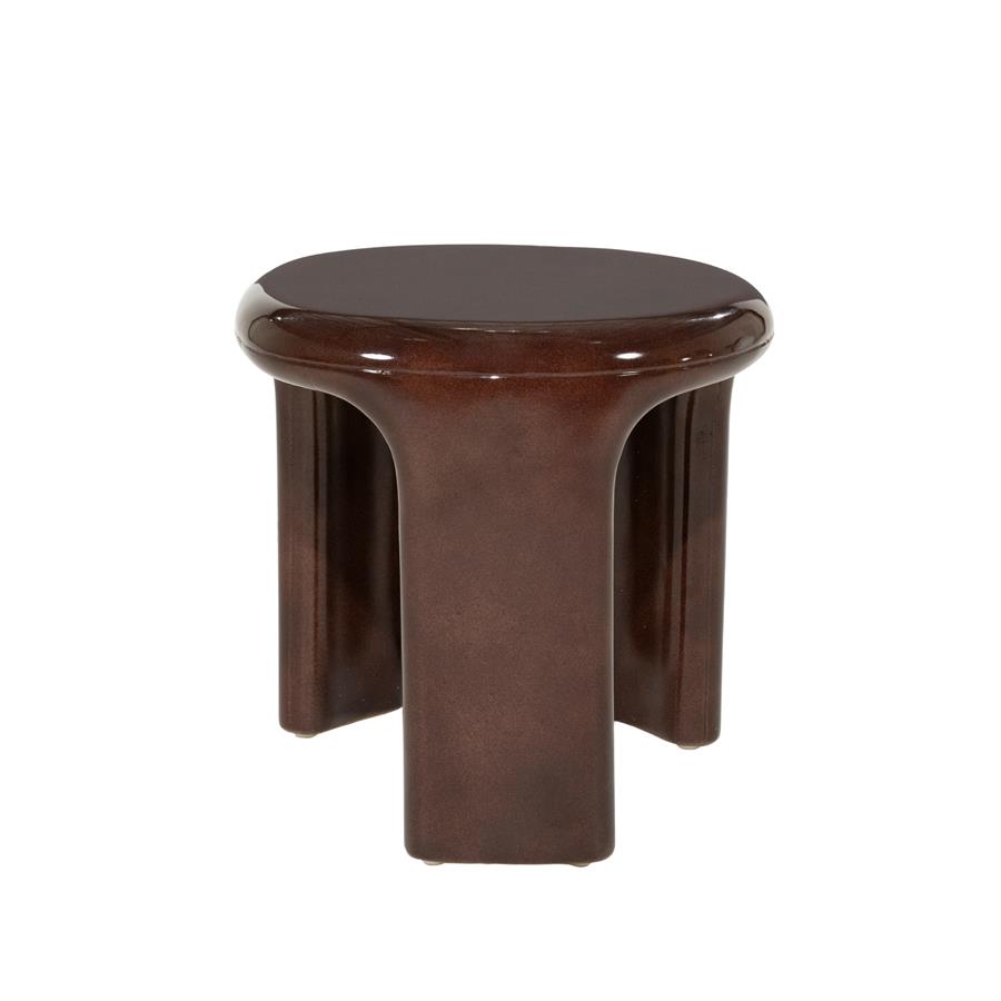Bijzettafel Kane - roodbruin - Afbeelding 2