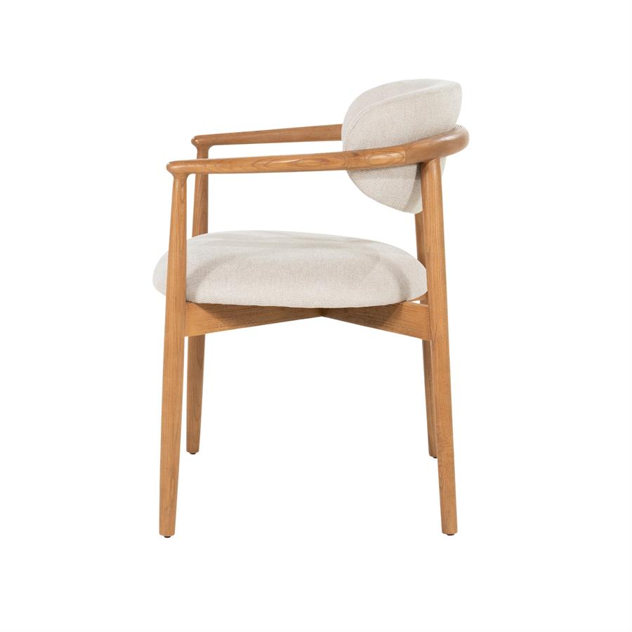 Stoel Roy - beige Dune - Afbeelding 3