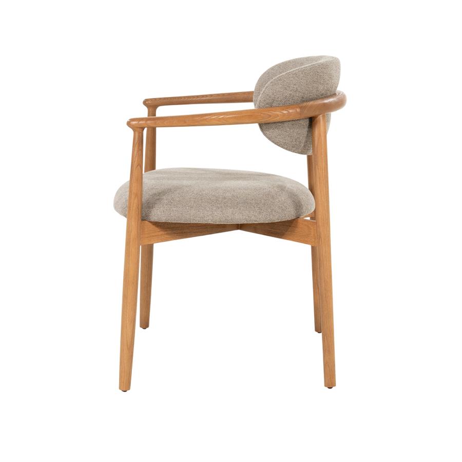Stoel Roy - taupe Dune - Afbeelding 3