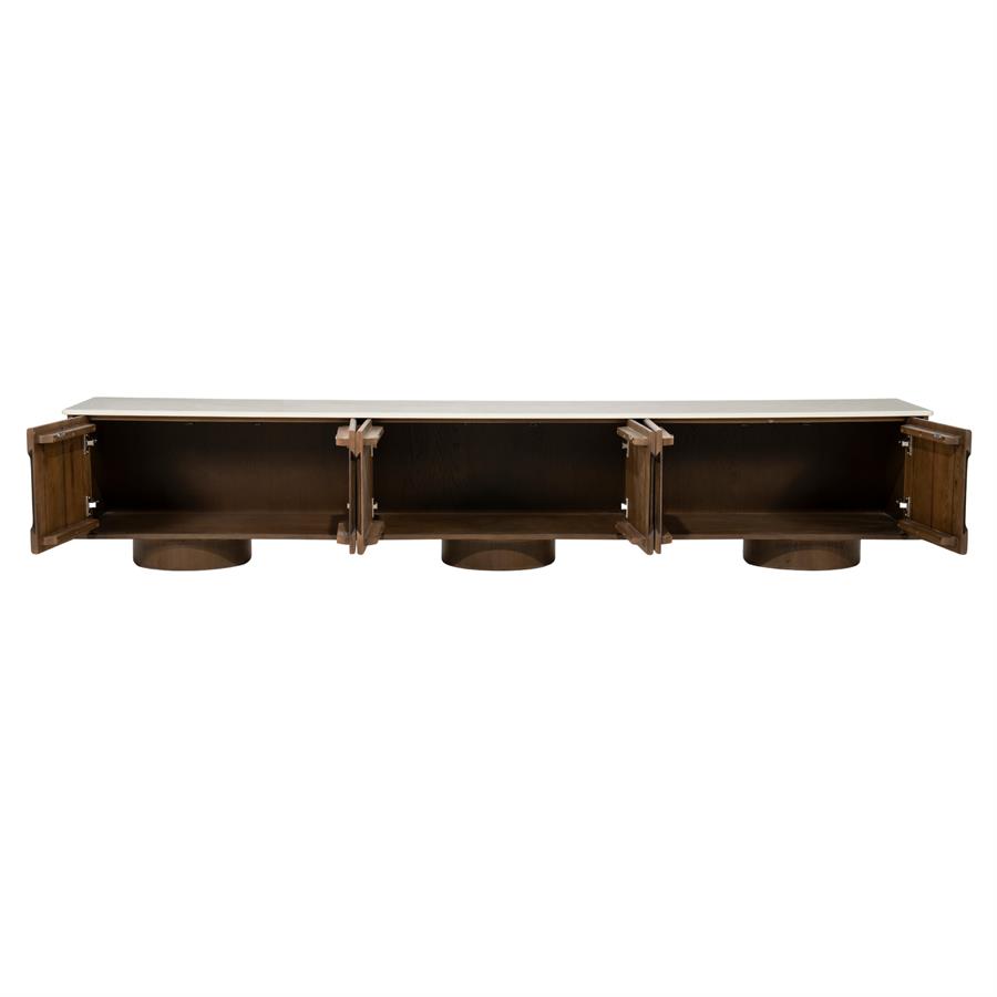 TV meubel Leandro - 6drs - Afbeelding 4