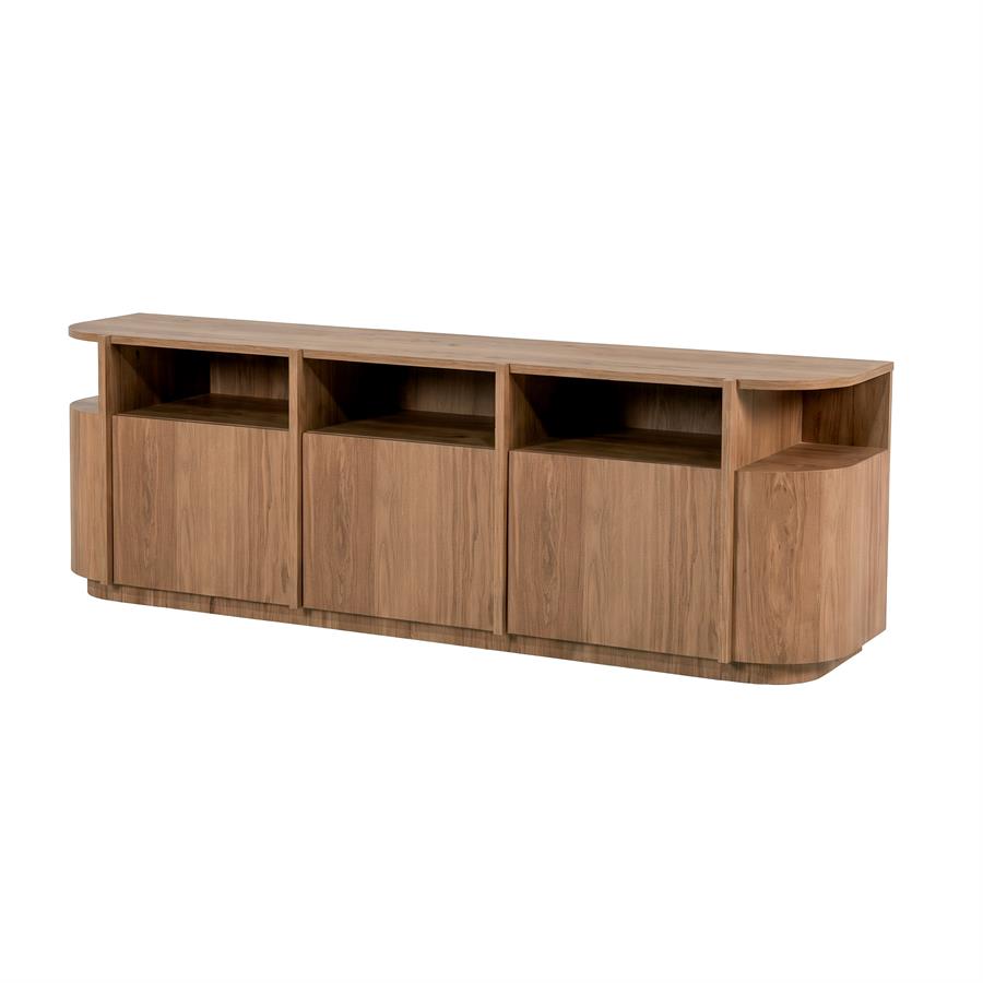 TV meubel Oslo 182 cm - lichtbruin - Afbeelding 2