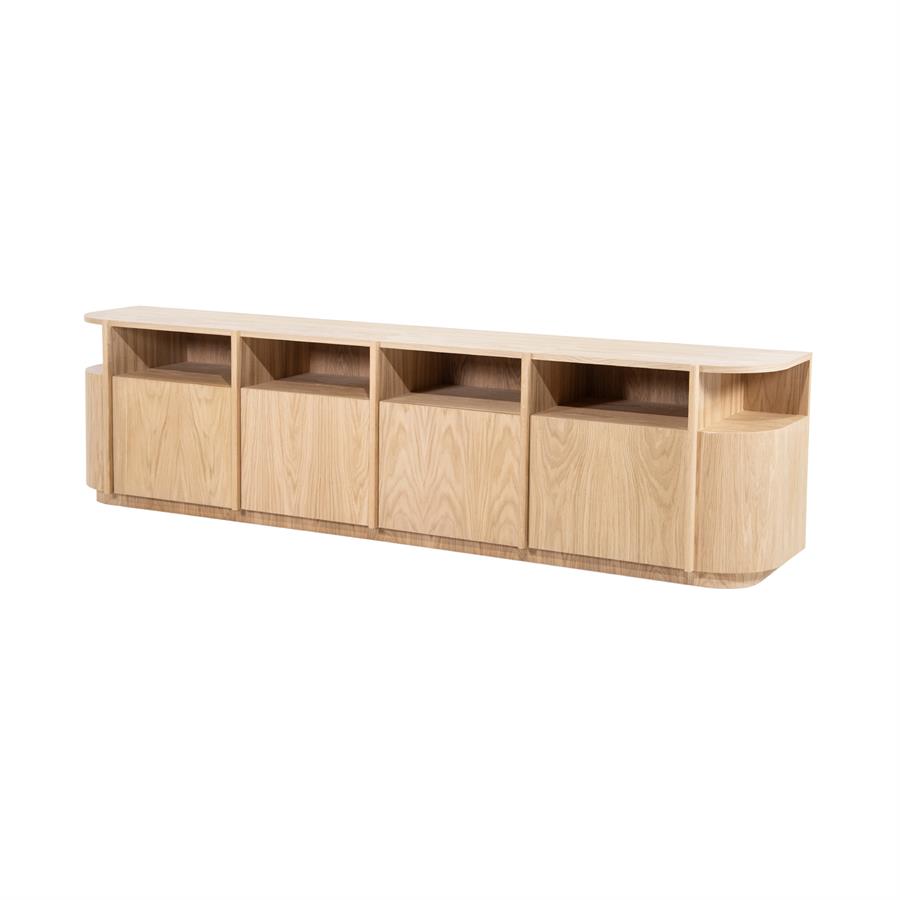 TV meubel Oslo 230 cm - naturel - Afbeelding 2
