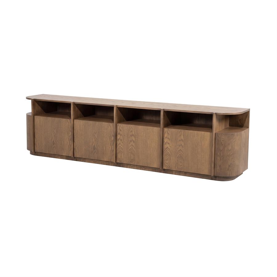 TV meubel Oslo 230 cm - lichtbruin - Afbeelding 2