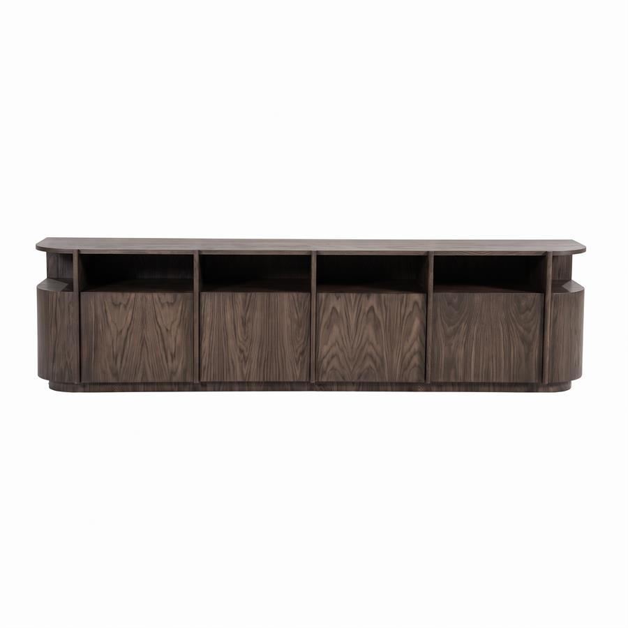 TV meubel Oslo 230 cm - donkerbruin