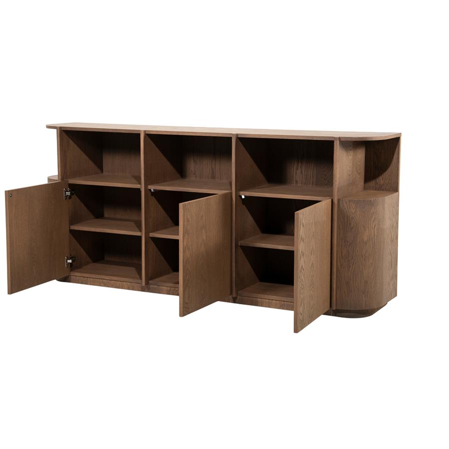 Dressoir Oslo - lichtbruin - Afbeelding 3