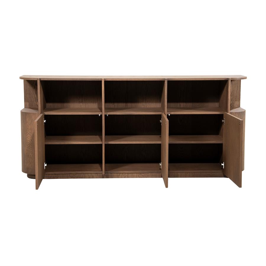 Dressoir Oslo - lichtbruin - Afbeelding 4