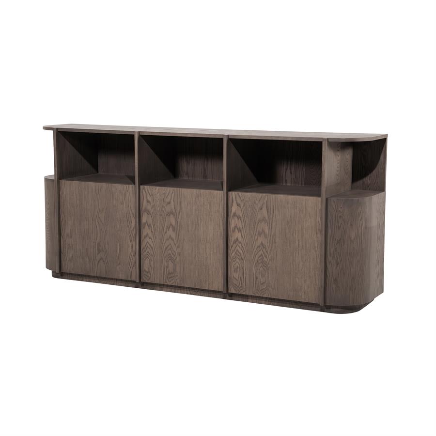 Dressoir Oslo - donkerbruin - Afbeelding 2