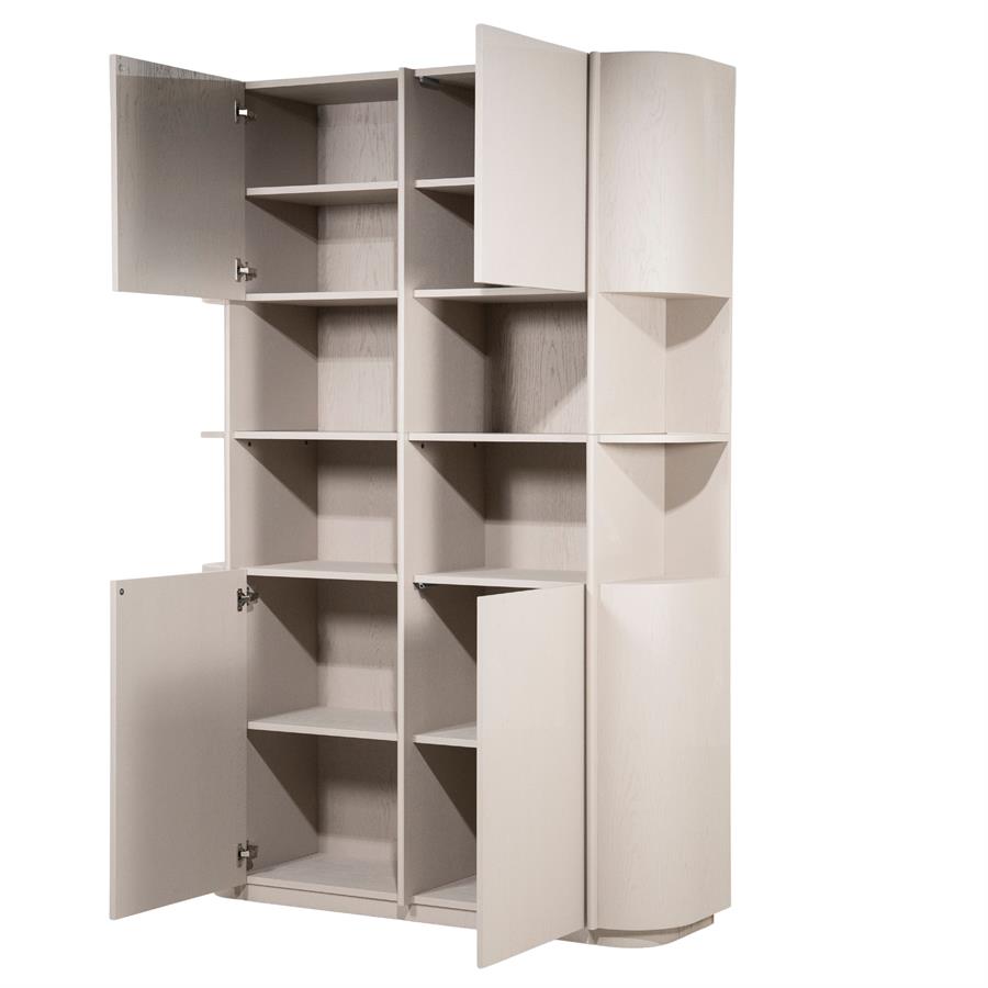 Kabinet Oslo 148x220 cm - taupe - Afbeelding 3