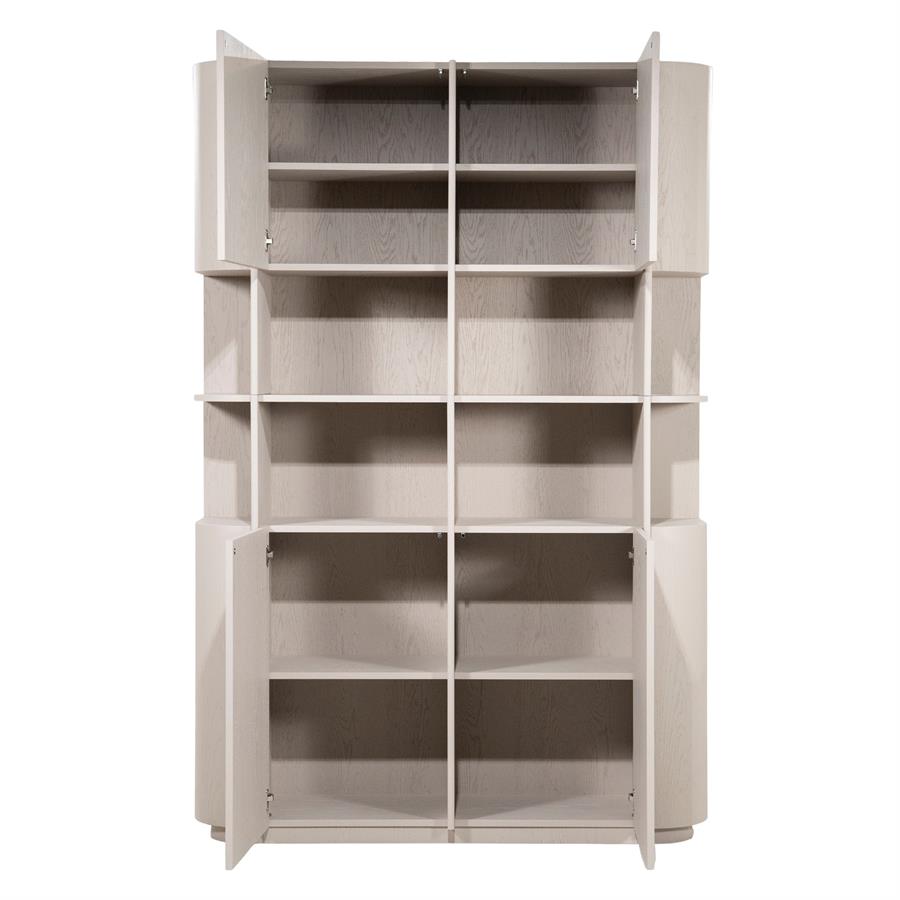 Kabinet Oslo 148x220 cm - taupe - Afbeelding 4