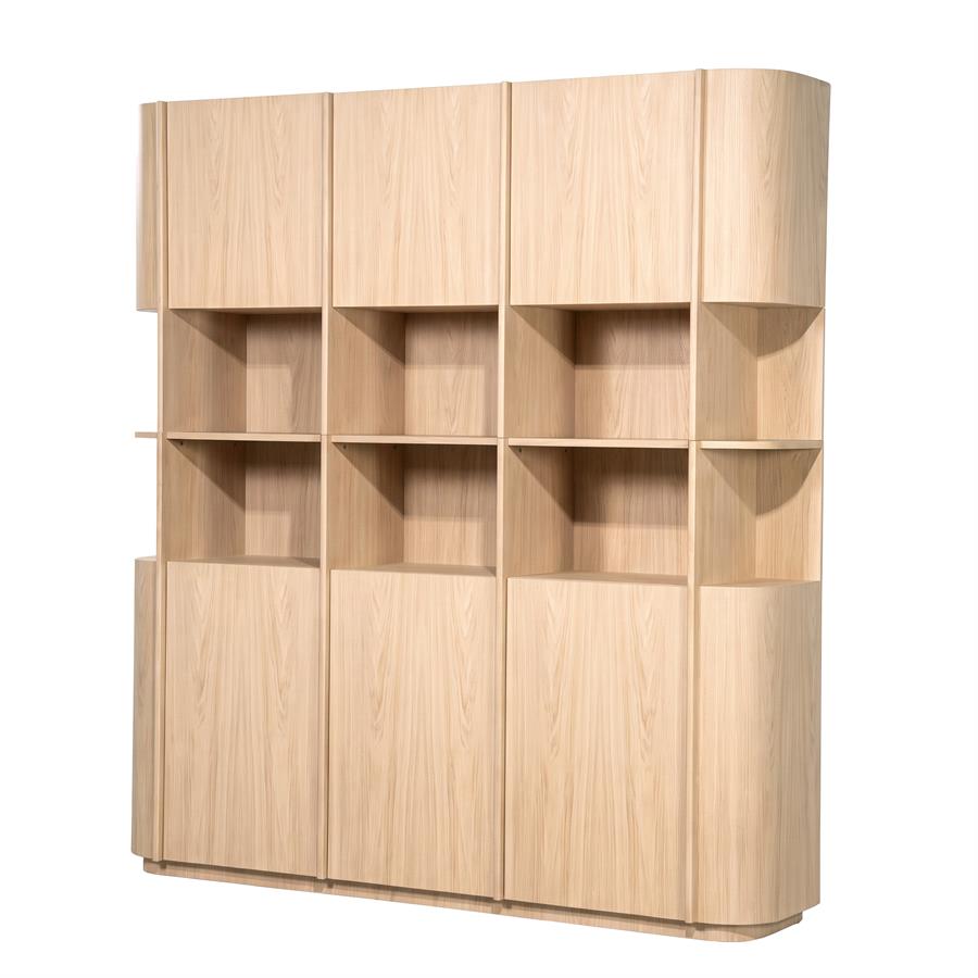 Kabinet Oslo 203x220 cm - naturel - Afbeelding 2
