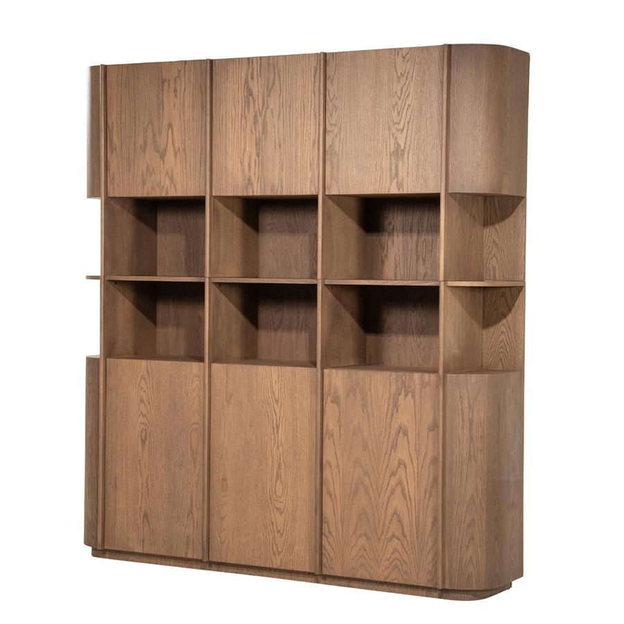 Kabinet Oslo 203x220 cm - lichtbruin - Afbeelding 2