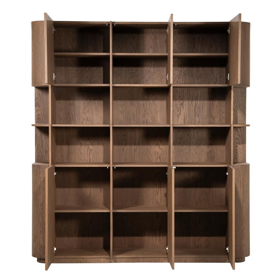 Kabinet Oslo 203x220 cm - lichtbruin - Afbeelding 4