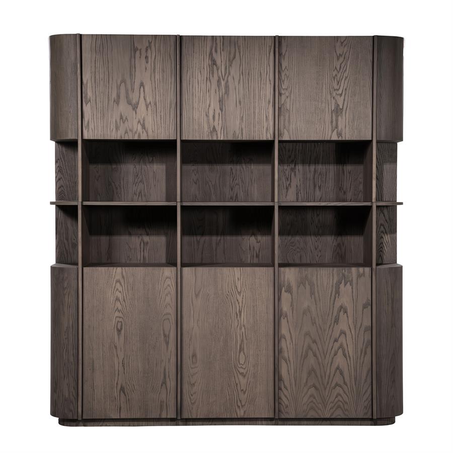 Kabinet Oslo 203x220 cm - donkerbruin