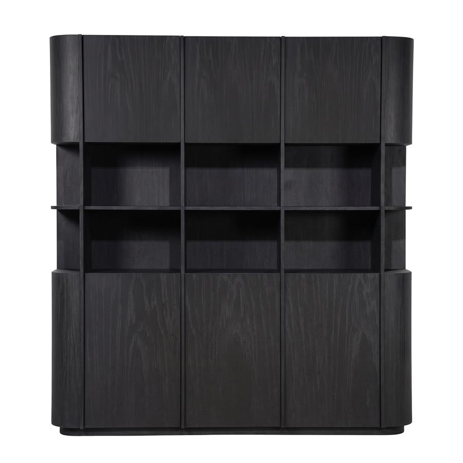 Kabinet Oslo 203x220 cm - zwart