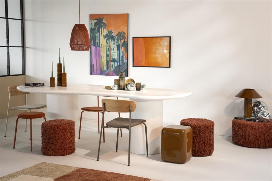 Stool Vista small - terracotta - Afbeelding 4
