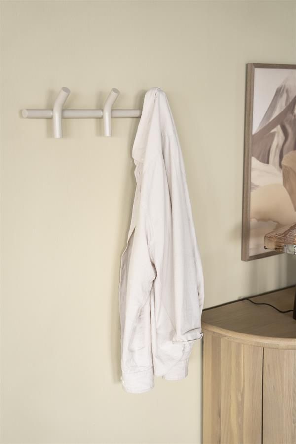 Wall coat rack Matto 3 - beige - Afbeelding 4