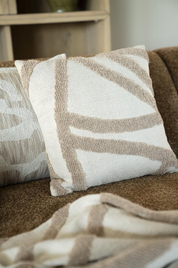 Pillow Majani - taupe - Afbeelding 2