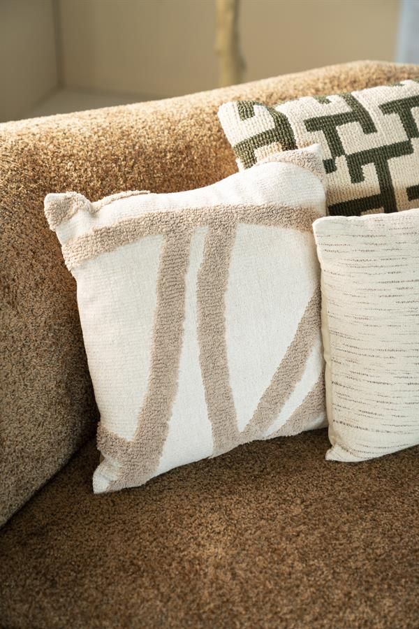 Pillow Majani - taupe - Afbeelding 3
