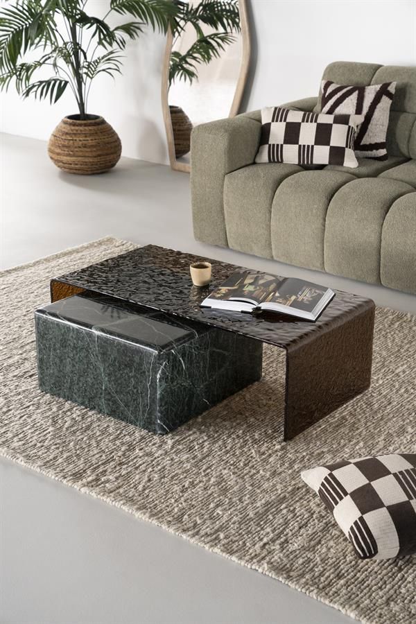 Coffee table Dice - green - Afbeelding 3