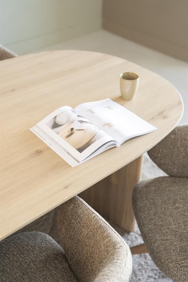Eettafel Dex 300x110 cm - naturel - Afbeelding 4