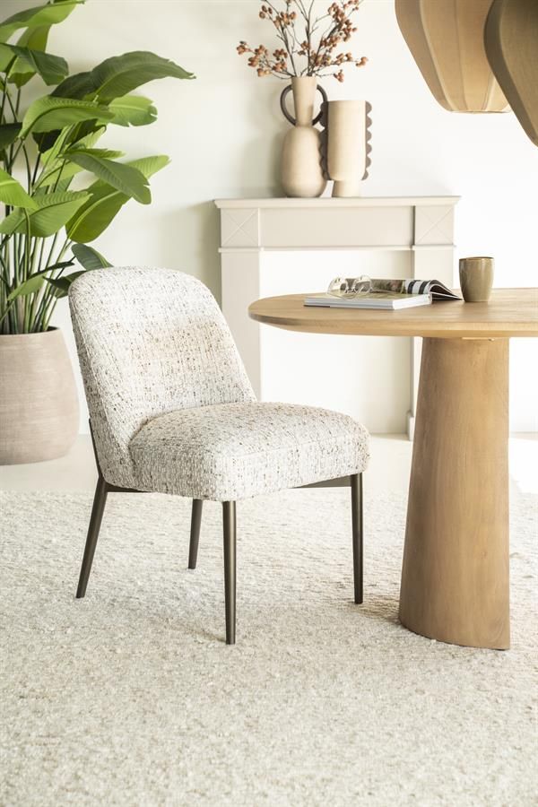 Stoel Tobias - beige Vive - Afbeelding 4