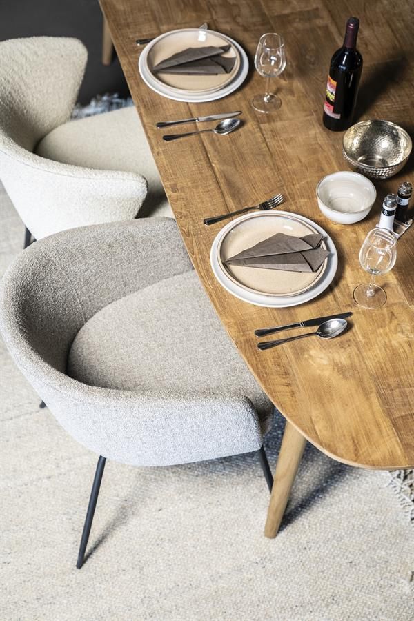 Eettafel Tabassum - 220x100 - Afbeelding 3