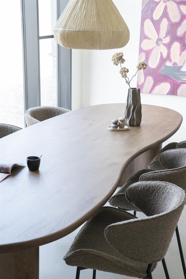 Eettafel Josh 300x110 cm - bruin - Afbeelding 3