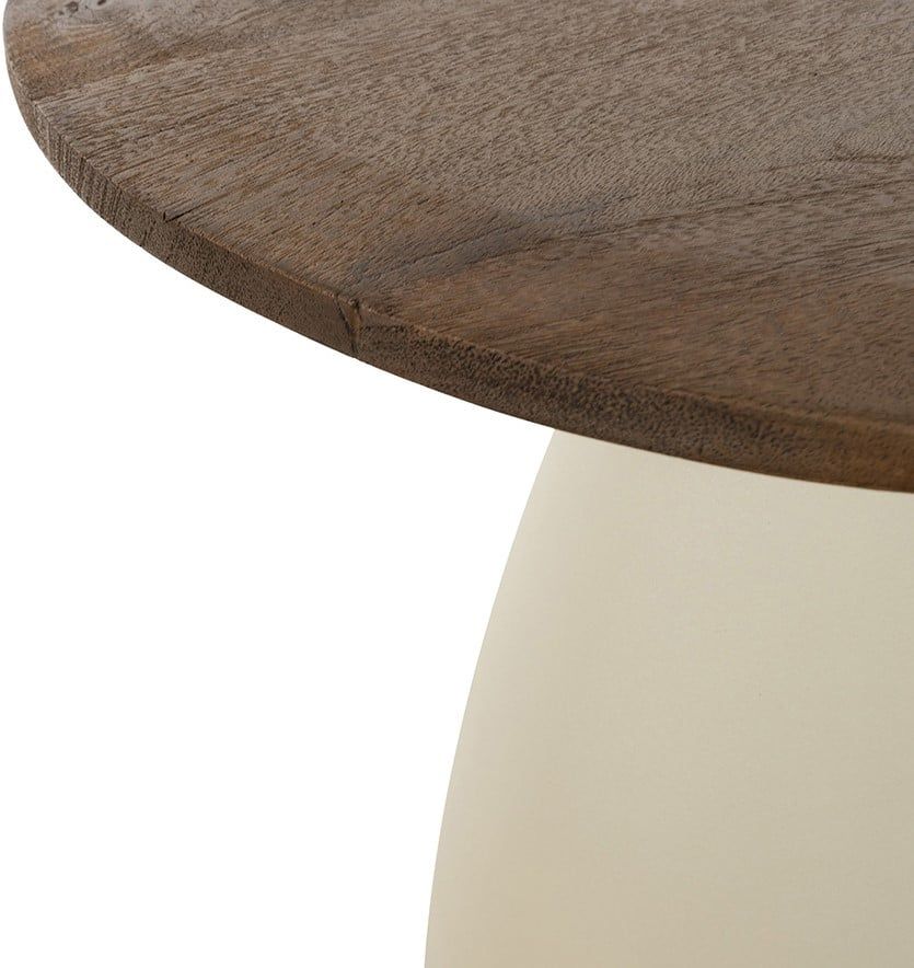 Bijzettafel organisch 50, H50, Mango Malaga Brown - Afbeelding 2