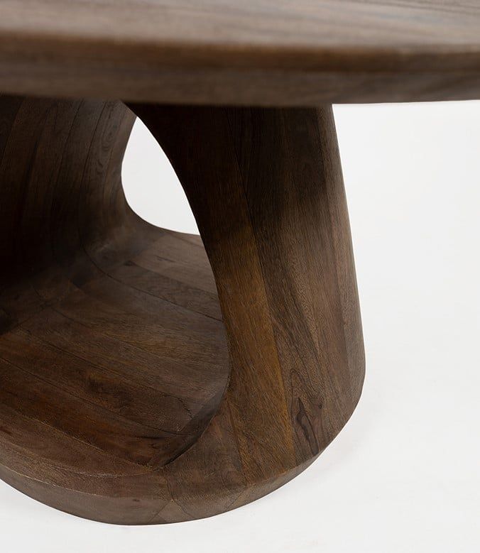 Bremen salontafel Ø60, H45, Mango Matt Walnut - Afbeelding 3